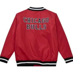 Apparel Mitchell & Ness Jackets & Outerwear-Womens Puffer Jacket Chicago Bulls