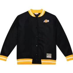 Apparel Mitchell & Ness Jackets & Outerwear-Womens Puffer Jacket Los Angeles Lakers