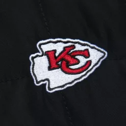 Apparel Mitchell & Ness Jackets & Outerwear-Womens Quilted Puffer Jacket Kansas City Chiefs