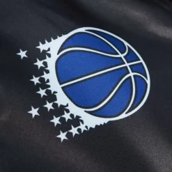 Apparel Mitchell & Ness Jackets & Outerwear-Women'S Raglan Satin Jacket Orlando Magic