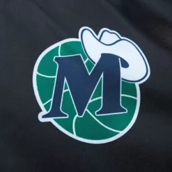 Apparel Mitchell & Ness Jackets & Outerwear-Women'S Raglan Satin Jacket Dallas Mavericks