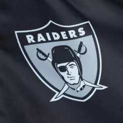 Apparel Mitchell & Ness Jackets & Outerwear-Women'S Raglan Satin Jacket Oakland Raiders