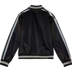 Apparel Mitchell & Ness Jackets & Outerwear-Women'S Raglan Satin Jacket Dallas Cowboys