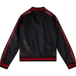 Apparel Mitchell & Ness Jackets & Outerwear-Women'S Raglan Satin Jacket San Francisco 49Ers