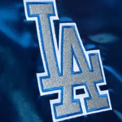 Apparel Mitchell & Ness Jackets & Outerwear-Womens Satin Jacket 2.0 Los Angeles Dodgers