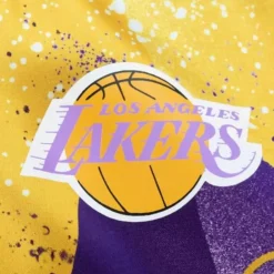 Apparel Mitchell & Ness Jackets & Outerwear-Womens Satin Jacket 3.0 Los Angeles Lakers