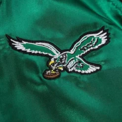 Apparel Mitchell & Ness Jackets & Outerwear-Women'S Satin Jacket 2.0 Philadelphia Eagles
