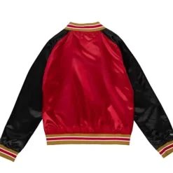 Apparel Mitchell & Ness Jackets & Outerwear-Women'S Satin Jacket 2.0 San Francisco 49Ers