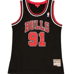 Jerseys Mitchell & Ness -Women'S Swingman Dennis Rodman Chicago Bulls 1997-98 Jersey