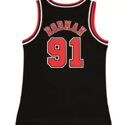 Jerseys Mitchell & Ness -Women'S Swingman Dennis Rodman Chicago Bulls 1997-98 Jersey
