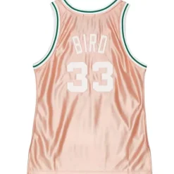 Jerseys Mitchell & Ness -Womens 75Th Anniversary Rose Gold Swingman Larry Bird Boston Celtics 1985-86 Jersey