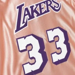 Jerseys Mitchell & Ness -Women'S 75Th Rose Gold Swingman Kareem Abdul-Jabbar Los Angeles Lakers 1983 Jersey