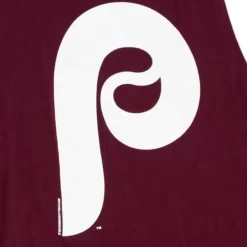 Apparel Mitchell & Ness T-Shirts & Tops-Womens Tonal Logo Story Tank Philadelphia Phillies