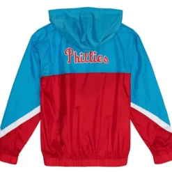 Apparel Mitchell & Ness Jackets & Outerwear-Womens Windbreaker 3.0 Philadelphia Phillies