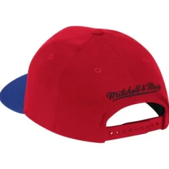 Headwear Mitchell & Ness -Wool 2 Tone Classic Red Snapback Philadelphia 76Ers