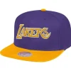 Headwear Mitchell & Ness -Wool 2 Tone Snapback Hwc Los Angeles Lakers