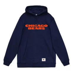 Apparel Mitchell & Ness Hoodies & Sweatshirts-Wordmark 1 Hoodie Chicago Bears