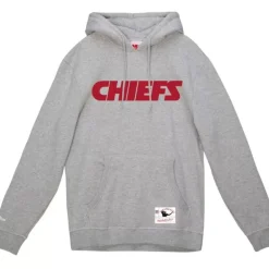 Apparel Mitchell & Ness Hoodies & Sweatshirts-Wordmark 1 Hoodie Kansas City Chiefs