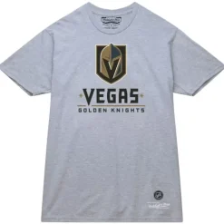 Apparel Mitchell & Ness T-Shirts & Tops-Wordmark 2 Tee Vegas Golden Knights