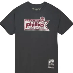 Apparel Mitchell & Ness T-Shirts & Tops-World Series Hof Philadelphia Phillies 1980