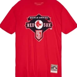 Apparel Mitchell & Ness T-Shirts & Tops-World Series Tee Boston Red Sox