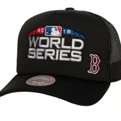 Headwear Mitchell & Ness -Ws Trucker Coop Boston Red Sox