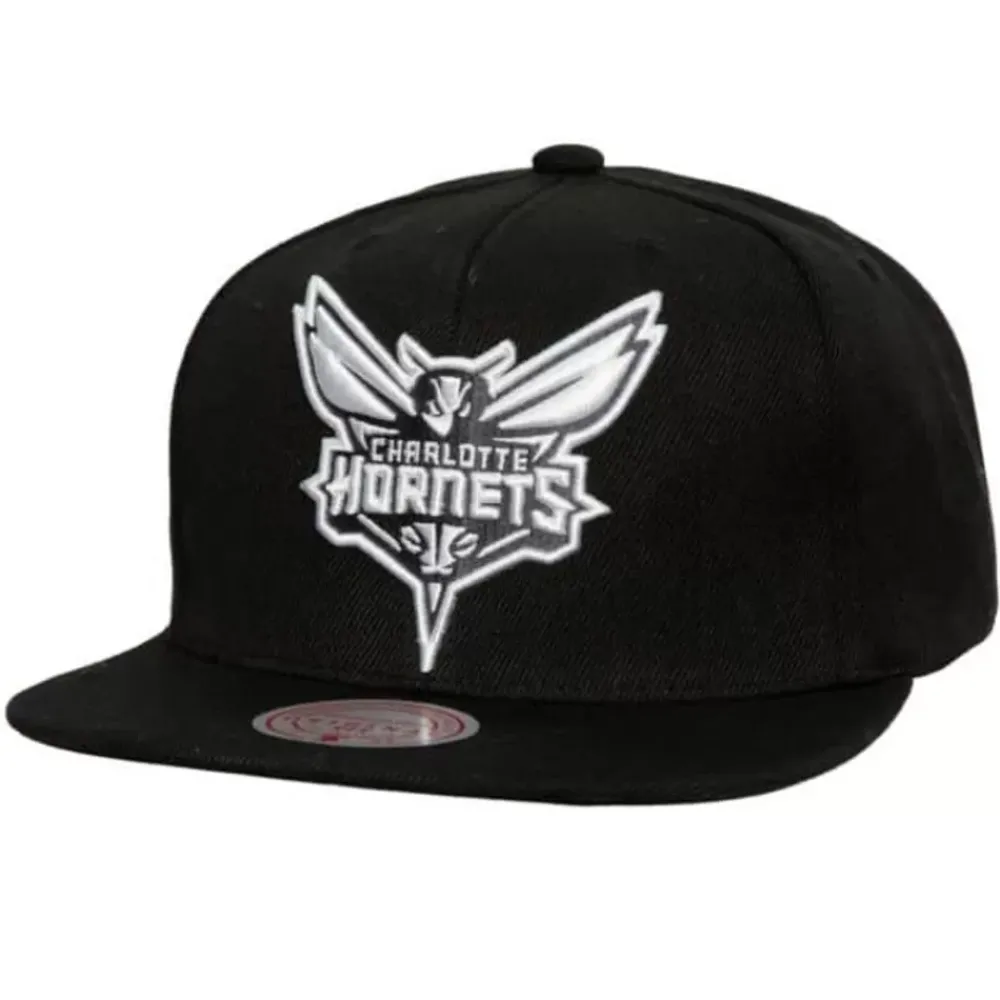 Headwear Mitchell & Ness -Xl Bwg Snapback Charlotte Hornets