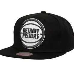 Headwear Mitchell & Ness -Xl Bwg Snapback Detroit Pistons