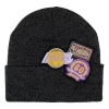 Headwear Mitchell & Ness -Xl Logo Patch Knit Hwc Los Angeles Lakers