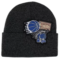 Headwear Mitchell & Ness -Xl Logo Patch Knit Hwc Orlando Magic
