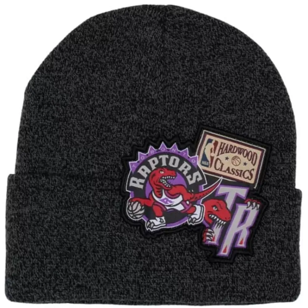 Headwear Mitchell & Ness -Xl Logo Patch Knit Hwc Toronto Raptors